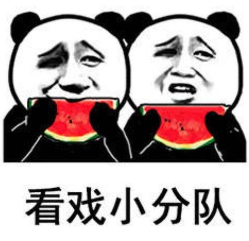 看美女吃瓜表情包,笑料横生，表情包界的“瓜王”  第1张